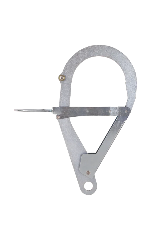 CROCHET D'ANCRAGE OUV 85MM POUR LIGNE DE VIE VERTICALE TEMPORAIRE ET PERCHE TELESCOPIQUE HPDT200. HARNAISPRO.