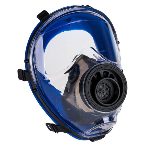 MASQUE COMPLET THERMOPLASTIQUE DE CLASSE 3 AVEC UN INTERIEUR EN SILICONE SOUPLE - PAS DE VIS UNIVERSEL - EN 136 Classe 3 EN 148