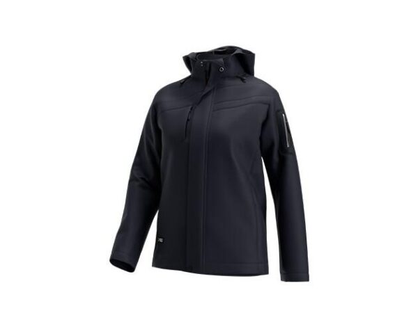 VESTE D'HIVER FEMME IMPERMÉABLE, CHAUDE ET COUPE-VENT AVEC PLUSIEURS POCHES - 100% POLYESTER RECYCLÉ 3 COUCHES 190G/M² AVEC REMBOURRAGE 100 POLYESTER 100G/M² - MARINE - TAILLE S A
