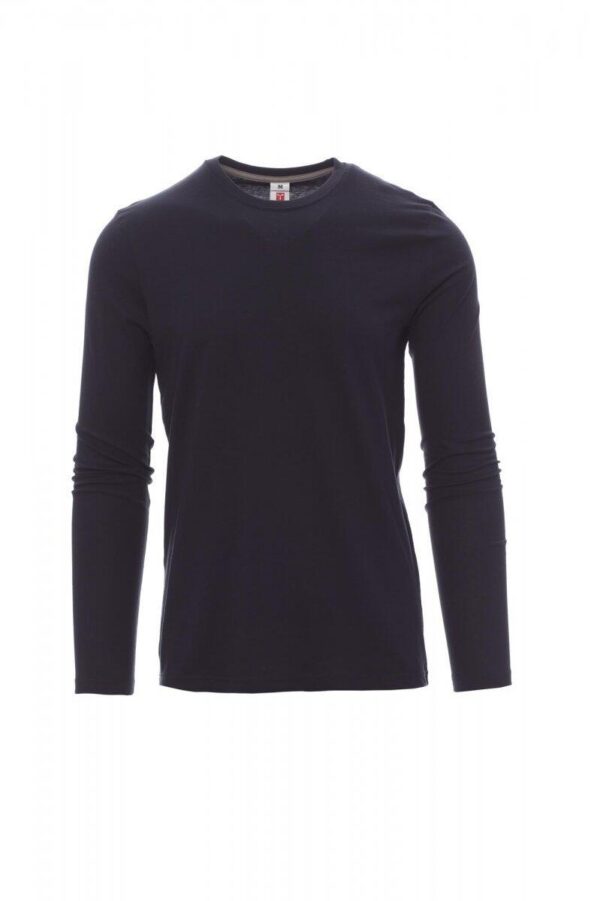 TEE-SHIRT HOMME 165 MANCHES LONGUES. 100% COTON, 165 G/M². TS À 3XL - MARINE