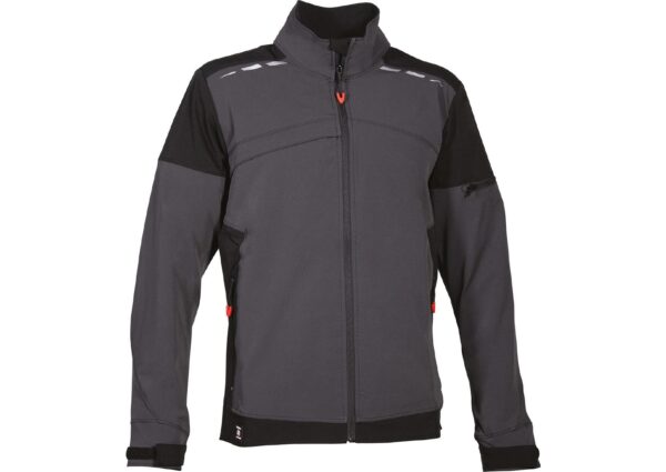 VESTE DE TRAVAIL 94% NYLON / 6% ELASTHANNE 250G/M² - EN ISO 13688 - TAILLE 42 A 62 - ANTHRACITE