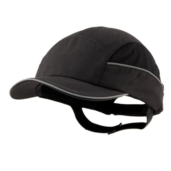 CASQUETTE DE PROTECTION TOUTES SAISONS AIRFULL PLUS, COQUE ABS AEREE. COLORIS NOIR. EN812.