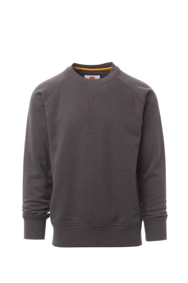 SWEAT HOMME 300 COL ROND. 70% COTON / 30% POLYESTER, 300 G/M². TS À 5XL - GRIS FONCE