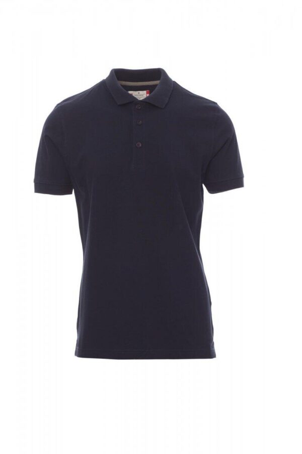 POLO HOMME 200 MANCHES COURTES. 100% COTON, 200 G/M². TXS À 5XL - MARINE