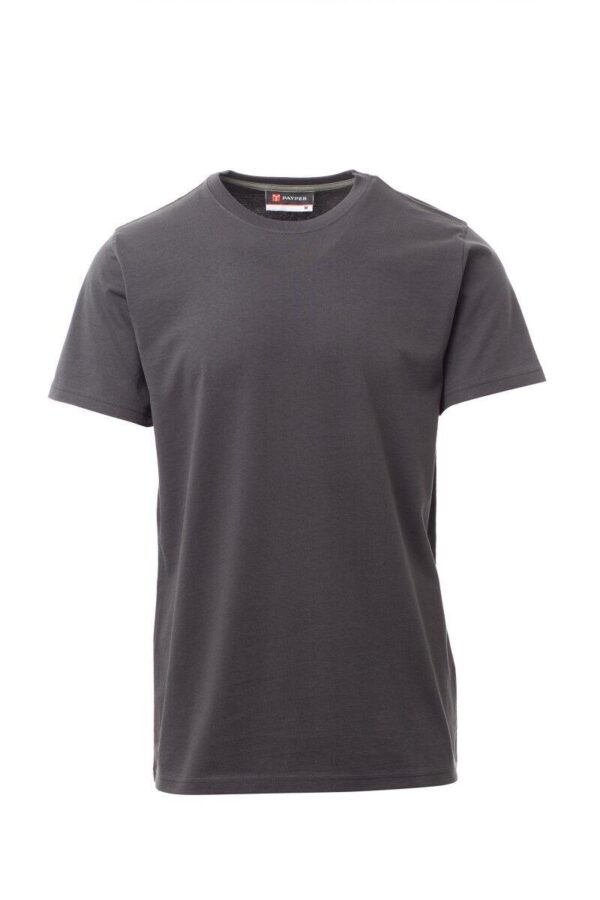 TEE-SHIRT HOMME 190 MANCHES COURTES. 100% COTON, 190 G/M². TS À 3XL - GRIS ANTHRACITE