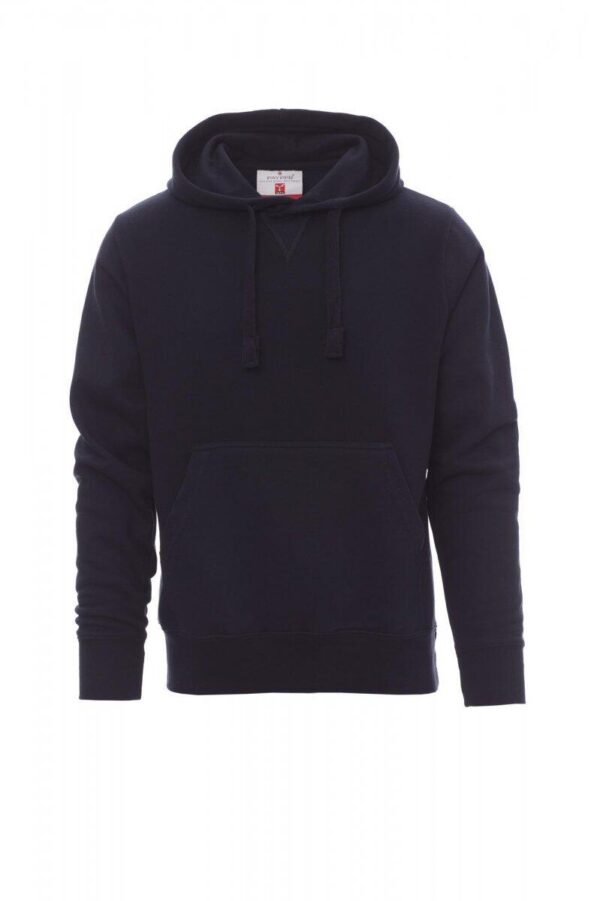 SWEAT HOMME 280 CAPUCHE TORONTO. 70% COTON / 30% POLYESTER, 280 G/M². TXS À 5XL - MARINE - 5XL