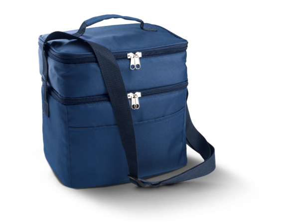SAC ISOTHERME DOUBLE COMPARTIMENT, LARGE POCHE AVANT - MARINE