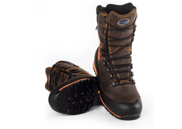 BOTTE DE SECURITE A LACET HOMME, ELAGAGE, MARRON, SYMPATEX, POURTOUR RECOUVERT - CE EN ISO 20345 HRO SRC, EN ISO 17249 CL2 - 39/48