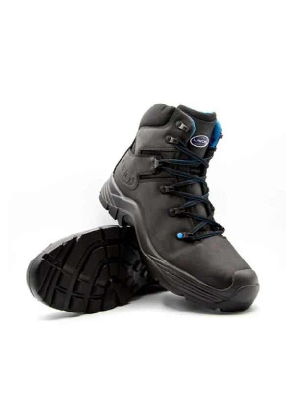 CHAUSSURE DE SECURITE HOMME, OUTDOOR NOIR HAUT, METAL FREE, ESD, HAUT BOUT RECOUVERT - CE EN ISO 20345 S3 SRC - 36/48