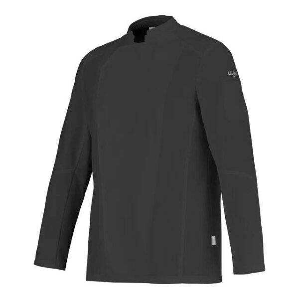 Veste de Cuisine Homme LEMONGRASS2 - Esprit Sport-Chic, Confort et Liberté de Mouvement - Noir - TXS à 4XL - 2XL