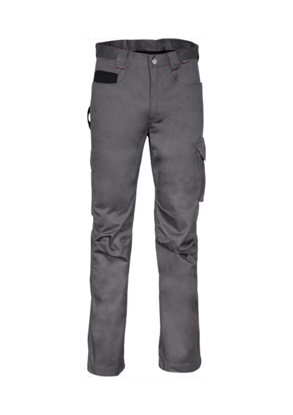 PANTALON ÉTÉ URBAN WORKWEAR. COTON / POLYESTER 245 G/M². EN ISO 13688. T38 À 58 - GRIS FONCE