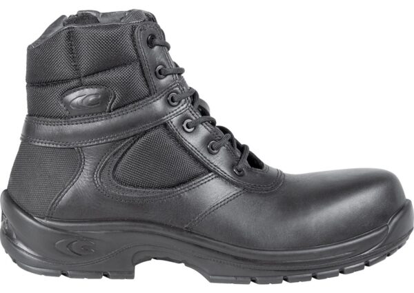 RANGERS DE SECURITE MIXTE, URGENCES NOIR, ZIP LATERAL, INDETECTABLE - CE EN ISO 20345 S3 HRO SRC - 36/48