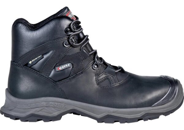 CHAUSSURE DE SECURITE HAUTE EN CUIR NOIR S7S HI CI HRO LG SC FO SR 36/48