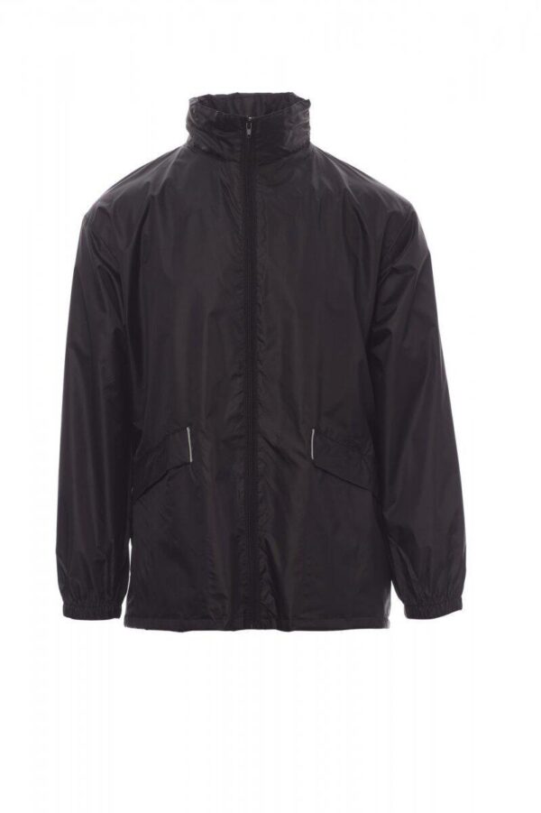 COUPE-VENT UNISEXE IMPER / RESPIRANT. 100% POLYESTER, 60 G/M² - TS A 3XL - NOIR