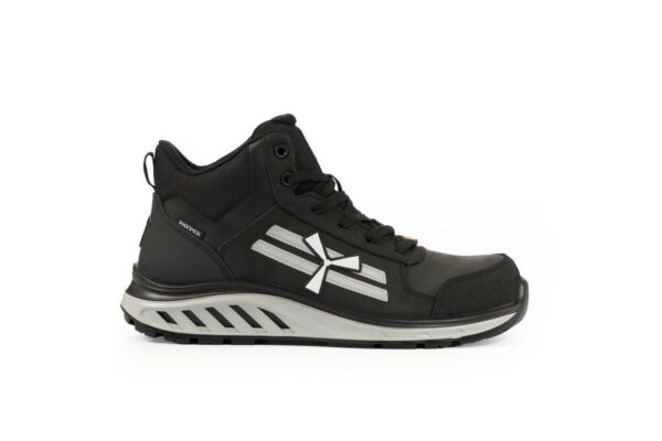CHAUSSURE DE SÉCURITÉ HAUTE S3S SR FO ESD - TIGE EN CUIR NUBUCK - 35/52 - NOIR