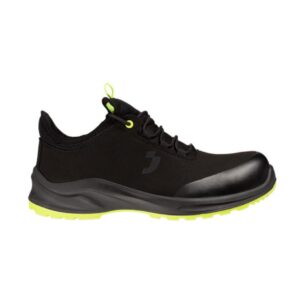 BASKET DE SÉCURITÉ BASSE LEGERE, VEGAN, SANS MÉTAL CATÉGORIE : S3S/SR, SC, ESD, CI, FO COLORIS NOIR/JAUNE - 35/50