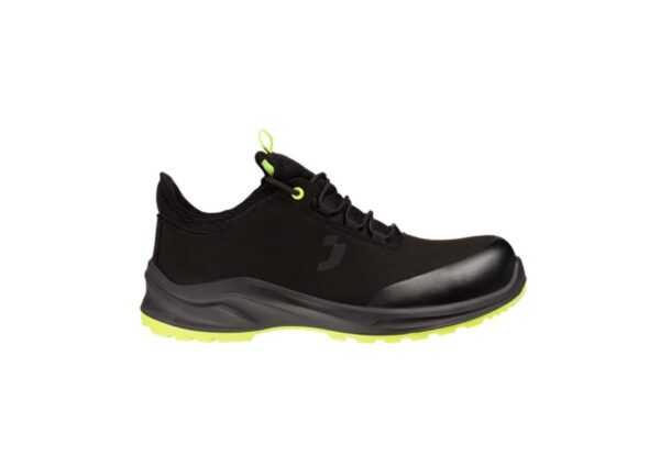 BASKET DE SÉCURITÉ BASSE LEGERE, VEGAN, SANS MÉTAL CATÉGORIE : S3S/SR, SC, ESD, CI, FO COLORIS NOIR/JAUNE - 35/50