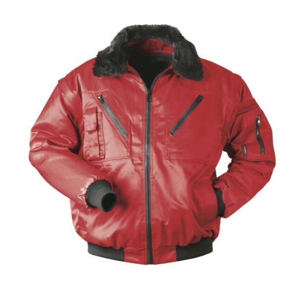 BLOUSON UNISEXE MULTIPOCHES 5 EN 1, IMPER / RESPIRANT EXTRA CONFORT. COTON / POLYESTER, 265 G/M² - TS A 4XL - ROUGE