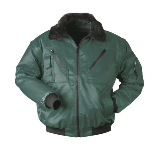 BLOUSON UNISEXE MULTIPOCHES 5 EN 1, IMPER / RESPIRANT EXTRA CONFORT. COTON / POLYESTER, 265 G/M² - TS A 4XL - VERT