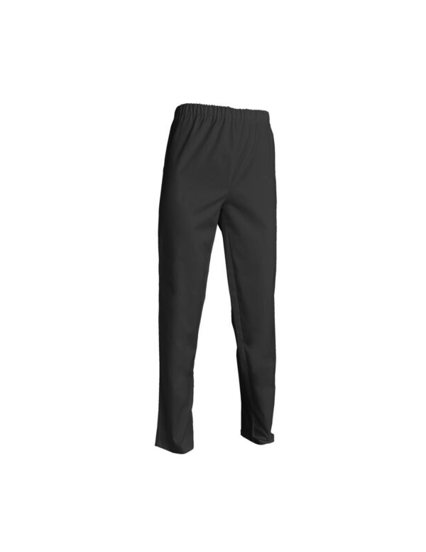 PANTALON ANDRE. UNI POLYESTER / COTON. T0 (36/38) A 6 (60/62) - GRIS FONCE