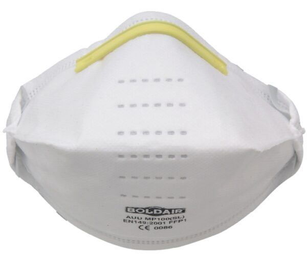 DEMI-MASQUE PLIABLE FILTRANT SOLIDES/LIQUIDES FFP1SL (BOÎTE DE 20)