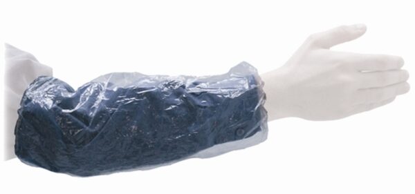 MANCHETTE DE PROPRETE POLYETHYLENE BLANC 40 CM - CONDITIONNEMENT DE 1000 PIECES