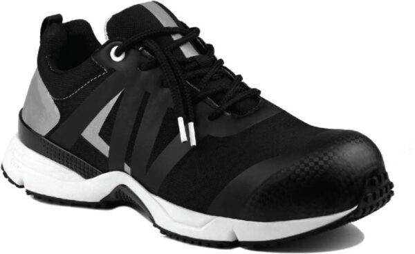 TENNIS DE SECURITE FEMME, CORDURA, SUREMBOUT TPU, SEMELLE VIBRAM, NOIR, ELLES SPORT - CE EN ISO 20345 S3 SRA
