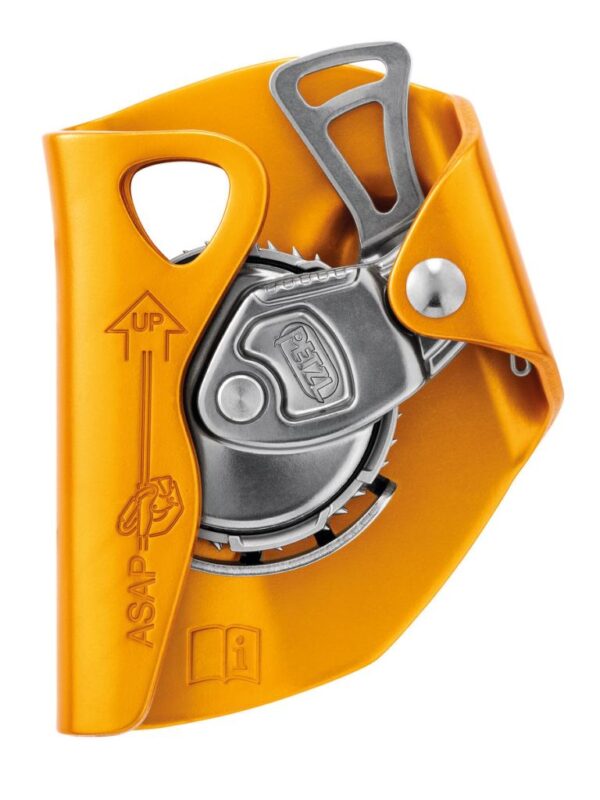 COULISSEAU ANTICHUTE POUR DRISSE SEMI-STATIQUE DE 10,5 À 13 MM DE DIAMÈTRE. ASAP PETZL.