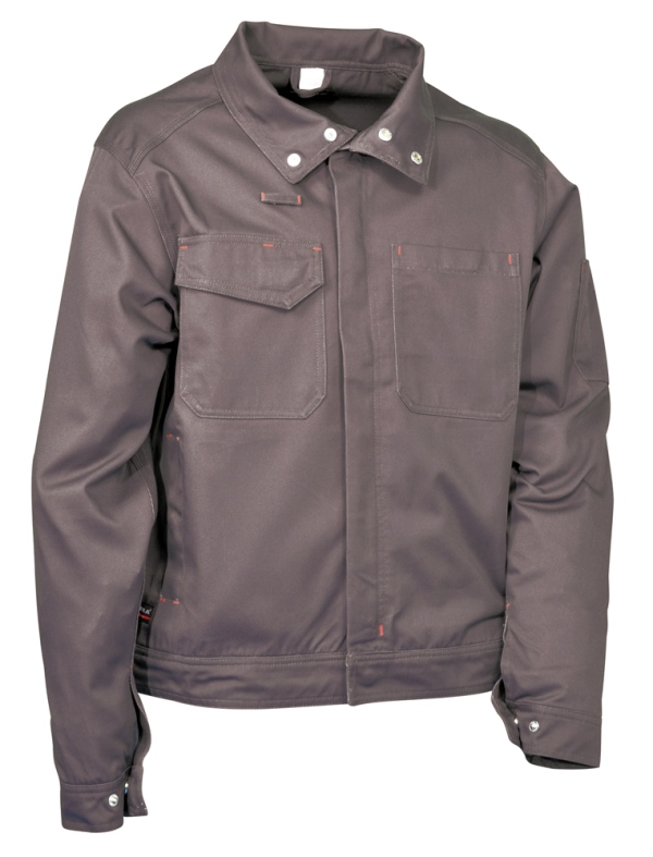 BLOUSON ACTIPRO. 100% COTON, 245 G/M². EN ISO 13688. TS À 4XL - GRIS FONCE