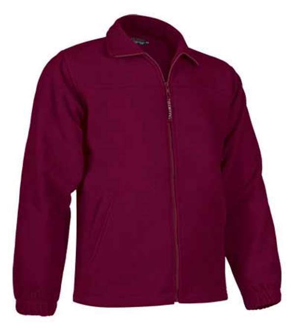 BLOUSON POLAIRE UNISEXE CHAUD / RESPIRANT. 100% POLYESTER, 300 G/M² - TS A XXL - BORDEAUX