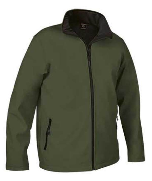 BLOUSON UNISEXE EXTREME CONFORT SOFTSHELL. POLYAMIDE / ELASTHANNE / MEMBRANE SKINBREATH, 350 G/M². TS A XXL - KAKI