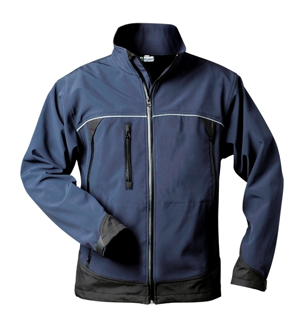 BLOUSON EXTREME CONFORT SOFTSHELL, LEGER, CHAUD, ETANCHE,RESPIRANT,310G/M², XS A 4XL. MARINE