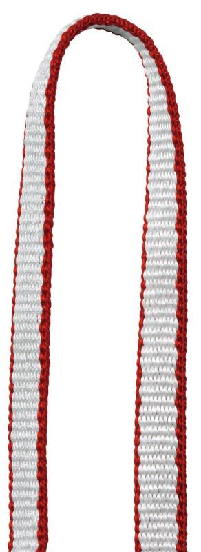 ANNEAU D'AMARRAGE EN SANGLE DYNEEMA ROUGE. LONG 1,20 M. ST’ANNEAU PETZL.