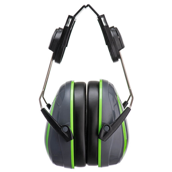 CASQUE ANTI BRUIT HV EXTREME - EN 352-3 SNR 22dB - GRIS / VERT