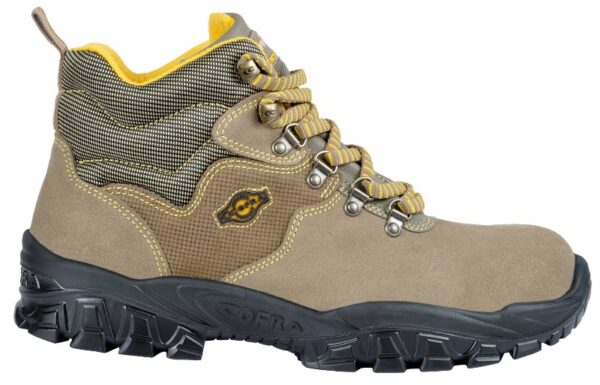 CHAUSSURE DE SECURITE MIXTE, TREKKING HAUT MARRON AERE - CE EN 20345 S1P SRC - 36/48