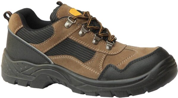 CHAUSSURE DE SECURITE HOMME, TREKKING BAS MARRON AERE BOUT RECOUVERT STARK - CE EN ISO 20345 S3 SRC