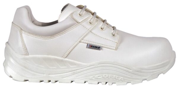 TENNIS DE SECURITE MIXTE, ANTI-FATIGUE ANTI-VIBRATION BLANC NO METAL - CE EN ISO 20345 S3 CI SRC - 36/47