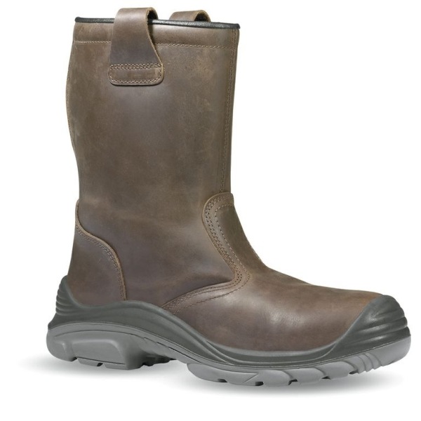 BOTTE DE SECURITE HOMME, TOUT TERRAIN EXTREME MARRON BOUT RECOUVERT DOUBURE THINSULATE - CE EN ISO 20345 S3 CI SRC