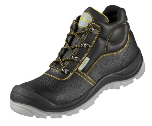 CHAUSSURE DE SECURITE MIXTE, BRODEQUIN NOIR CONFORT BOUT RECOUVERT - CE EN ISO 20345 S3 SRC - 36/48