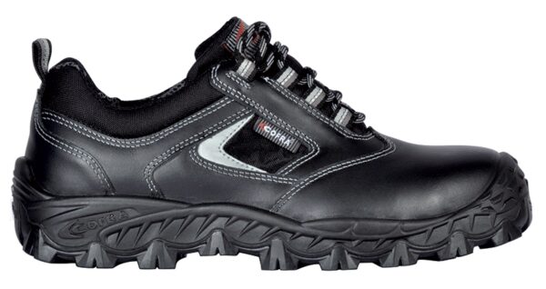 CHAUSSURE DE SECURITE MIXTE, TREKKING BAS NOIR NO METAL, AERE, BOUT RECOUVERT - CE EN ISO 20345 S3 SRC - 36/48