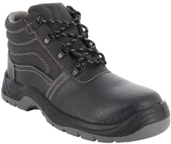 CHAUSSURE DE SECURITE MIXTE, BRODEQUIN NOIR BOUT RECOUVERT - CE EN ISO 20345 S1P
