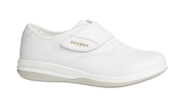 CHAUSSURE FEMME PIED SENSIBLE, PARAMEDICAL/COLLECTIVITES BLANC, ANTIDERAPANT - CE EN ISO 20347 SRC ESD - 36/42 (EMILYWHT)