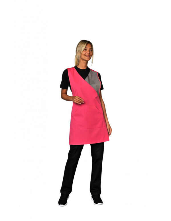 CHASUBLE EMMA. LIENS. UNI POLYESTER / COTON. TU REGLABLE - VIEUX ROSE TAILLE UNIQUE-