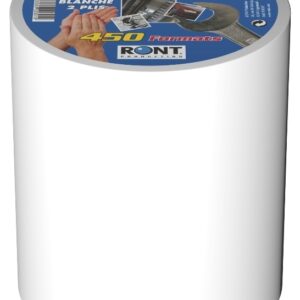 BOBINE PAPIER INDUSTRIELLE OUATE BLANCHE 2 PLIS 450 FORMATS - JAEP
