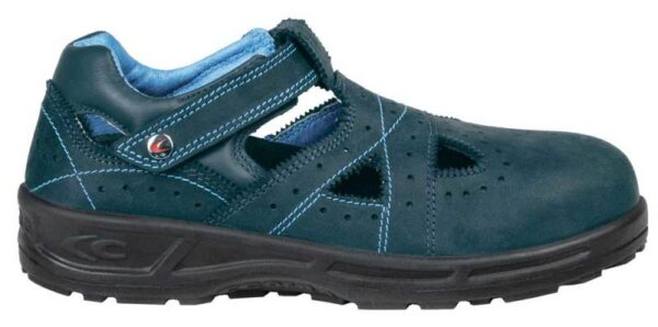 SANDALETTE DE SECURITE FEMME, BLEU, ELLES TECH - CE EN ISO 20345 S1 SRC