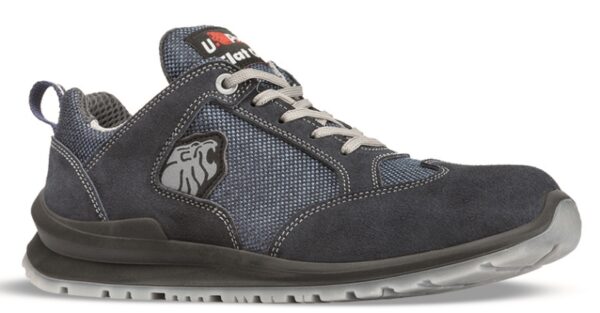 TENNIS DE SECURITE MIXTE, RUNNING BLEU ULTRA-SOUPLE, AERE ET ADHERENT - CE EN ISO 20345 S1P SRC