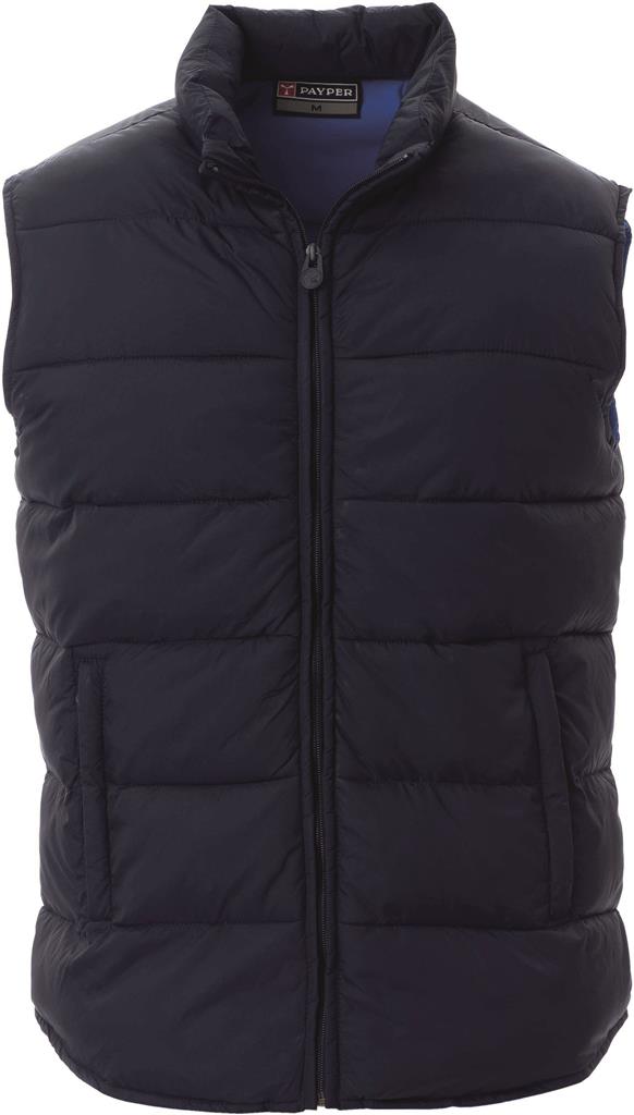 GILET DOUDOUNE TECH-LINE UNISEXE CHAUD / RESPIRANT. 100% POLYESTER EFFET DUVET, 56 G/M². TXS à 3XL - MARINE