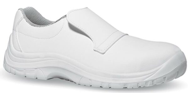 MOCASSIN DE SECURITE MIXTE, AGRO/LABO BLANC - CE EN ISO 20345 S2 SRC - 35/47