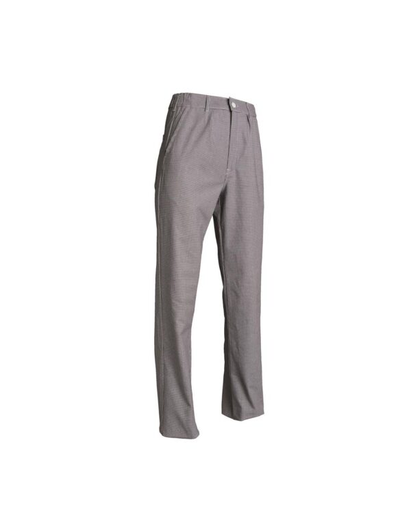 PANTALON HERVE. POLYESTER / COTON. T36 A 62 - PIED DE POULE