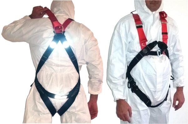 HARNAIS ANTICHUTE POUR TRAVAUX EN ESPACES CONFINES FASTEC HARNAISPRO (CATEC) - TL A 3XL. "JAEP"